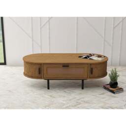 LV55 Coffee Table, Light Oak - thumbnail 1