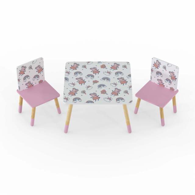 Peppa Pig Table & Chair Set, Pattern - image 1