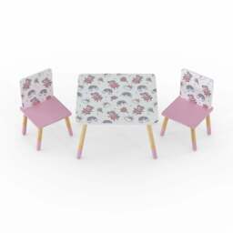 Peppa Pig Table & Chair Set, Pattern