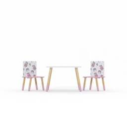 Peppa Pig Table & Chair Set, Pattern - thumbnail 2