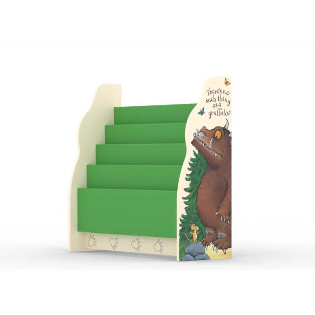 Gruffalo Sling Bookcase, Green/Cream - image 1