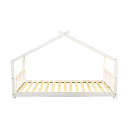 Jinsen Single Cottage Bed, White - thumbnail 4