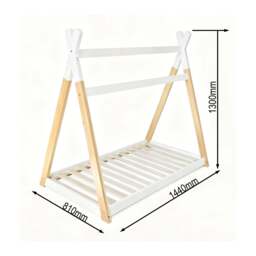 Peppa Pig Toddler House Bed, White - thumbnail 2