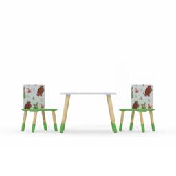 Gruffalo Table & Chair Set, Pattern - thumbnail 2