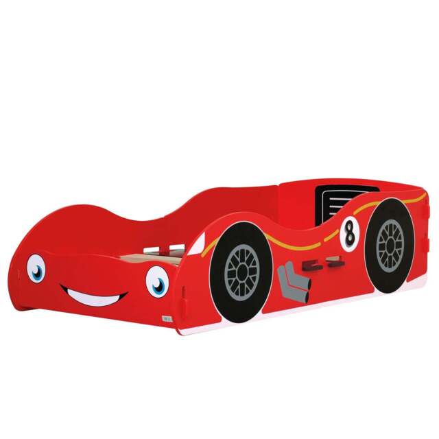 Racing Car Toddler Bed, Red - image 1
