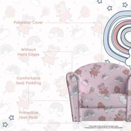 The Gruffalo, Peppa Pig, Dinosaur, White Themed Mini Armchairs - thumbnail 4