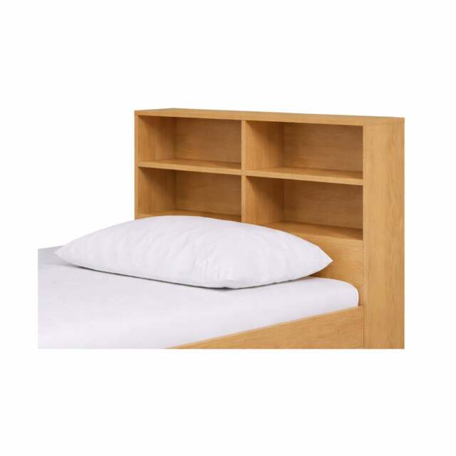 Bookcase Headboard Attachment, Oak Effect