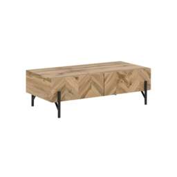 LV37 Coffee Table, Walton Oak - thumbnail 2