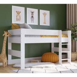 Single Mid Sleeper, White - thumbnail 5