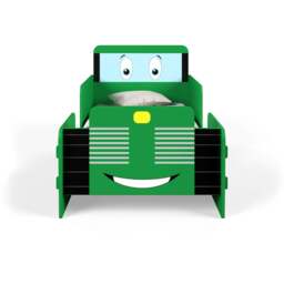 Tractor Toddler Bed, Green - thumbnail 2