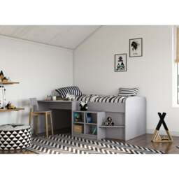 Single, Pilot Cabin Bed, Grey - thumbnail 4