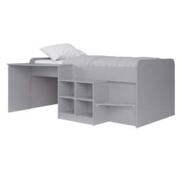 Single, Pilot Cabin Bed, Grey