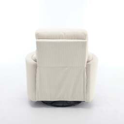 1 Seater Electric Recliner Chair, Beige - thumbnail 5