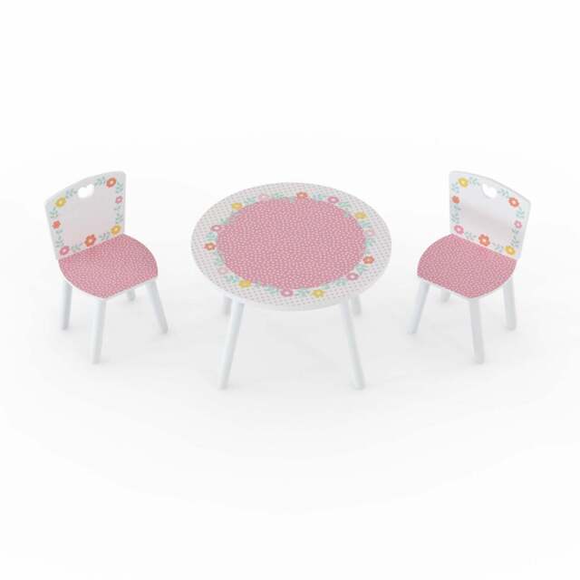 Country Cottage Table & Chair Set, White - image 1