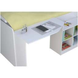 Single, Pilot Cabin Bed, White - thumbnail 4