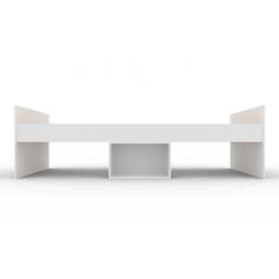 Flash Single Cabin Bed, White - thumbnail 2