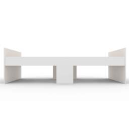 Flash Single Cabin Bed, White - thumbnail 3