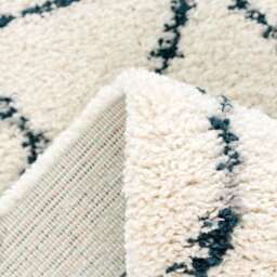 Super Soft Boho Moroccan Shaggy Runner Rug - Traveller - 80cm x 150cm