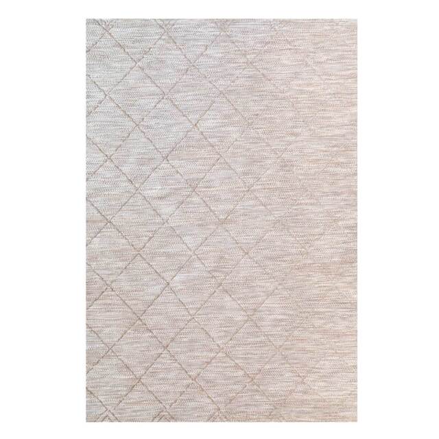 Beige Geometric Outdoor Rug - Pavillion - Pavillion - 120cm x 170cm