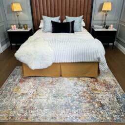 Rustic Colourful Boho Area Rug - Aiyana - Havana - 80cm x 150cm