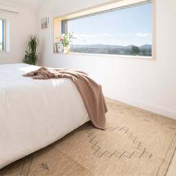 Washable Beige Berber Jute Style Rug - Alva - Washable Jute Le Monde - 80cm x 150cm