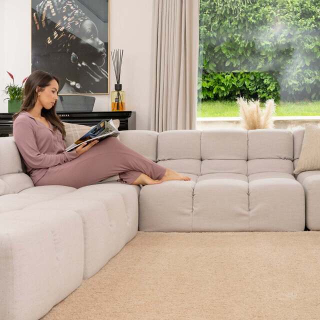 Soft Washable Cream Shaggy Rug - Washable Shaggy - 80cm x 150cm