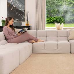 Soft Washable Cream Shaggy Rug - Washable Shaggy - 80cm x 150cm