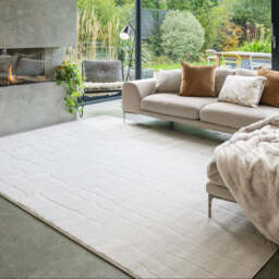 Soft Cream Boho Rug - Elina - Petra - 80cm x 150cm
