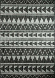 Grey Aztec Outdoor Rug - Callow - Habitat - 120cm x 170cm