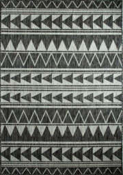 Grey Aztec Outdoor Rug - Callow - Habitat - 120cm x 170cm