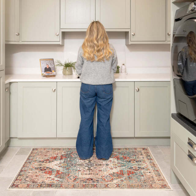 Washable Colourful Kitchen Mat - Hue - Everyday - 80cm x 150cm