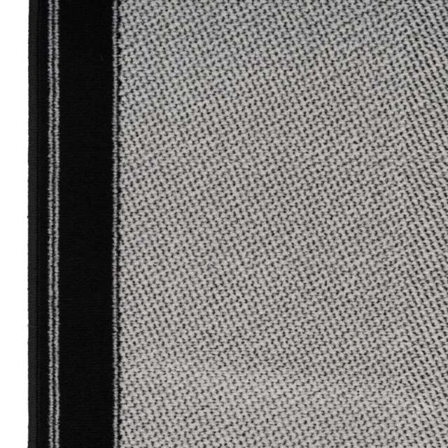 Black Border Stair Carpet Runner - Cut to Measure - Scala - 1ft