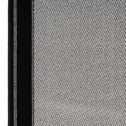 Black Border Stair Carpet Runner - Cut to Measure - Scala - 1ft