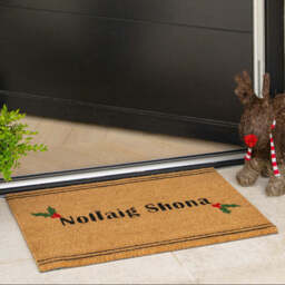 Nollaig Shona Doormat - Doormat - 45cm x 75cm