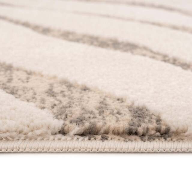 Soft Cream Zebra Print Runner - Nala - Petra - 60cm x 240cm Runner