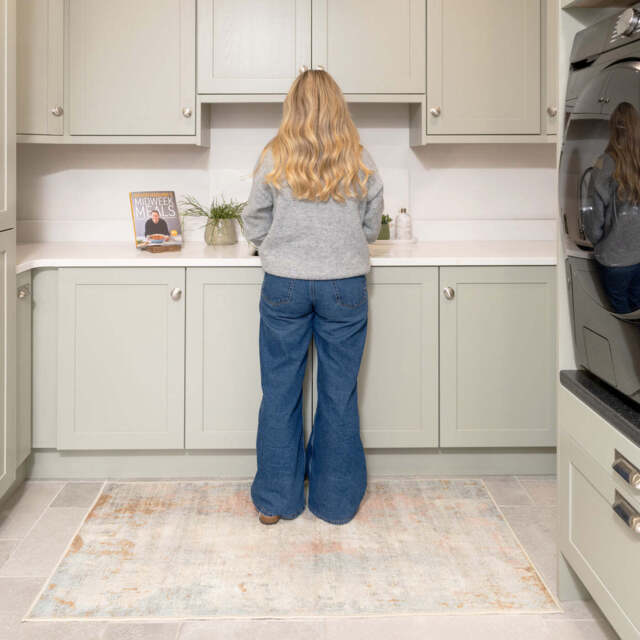 Washable Distressed Kitchen Mat - Lissy - Everyday - 80cm x 150cm