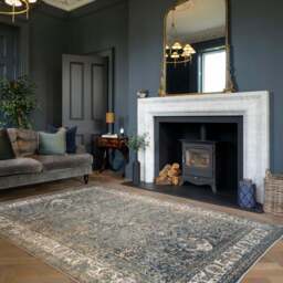 Soft Washable Classic Green Rug - Maude - Soft Washable - 80cm x 150cm