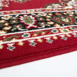Red Traditional Medallion Runner Rug - Milan - 60cm x 240cm Runner