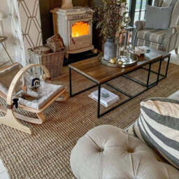 Rustic Jute Sisal Brown Natural Area Rugs - Boucle - Jute - 80cm x 150cm
