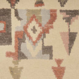Soft Washable Multi Aztec Runner - Azra - Soft Washable - 80cm x 300cm Wide Runner