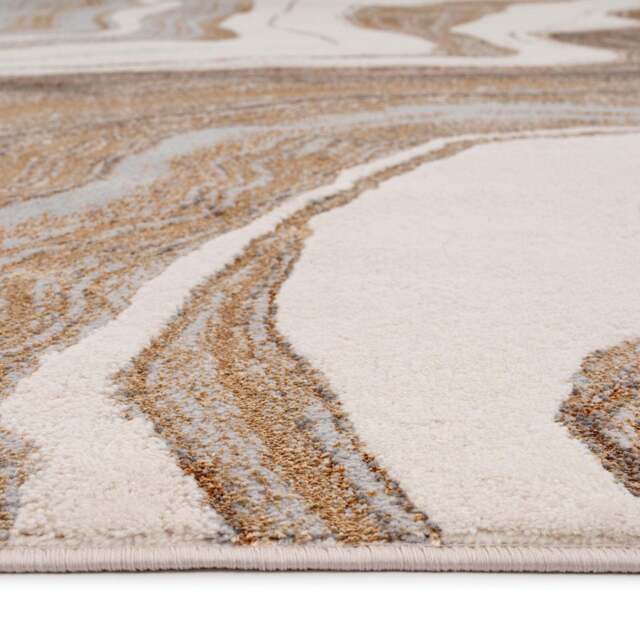 Beige Natural Layers Rug - Aliz - Voyage - 80cm x 150cm