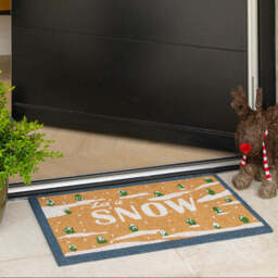 Snow Alpine Coir Doormat - Doormat - 45cm x 75cm