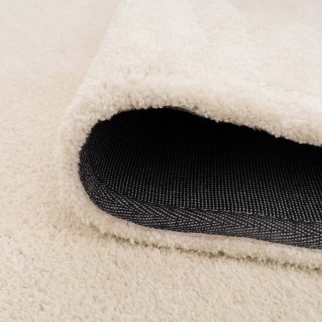 Premium Cream Shaggy Runner Rug - Lace - Amore - 60cm x 240cm Runner