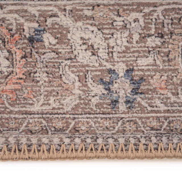 Flatwoven Washable Vintage Floral Runner - Macie - Renuu - 80cm x 300cm Runner