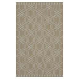 Beige Interlocking Outdoor Rug - Basata - Habitat - 120cm x 170cm