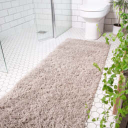Soft Everyday Beige Shaggy Runner Rug - Nore - 60cm x 240cm Runner