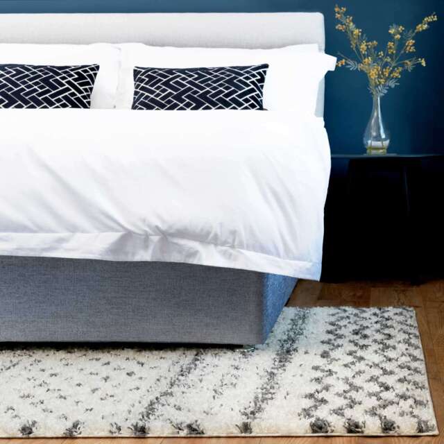 Cream Scandi Nordic Shaggy Rug - Florence - 60cm x 110cm