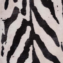 Soft Washable Zebra Indoor Mat - Ida - Soft Washable - 80cm x 150cm