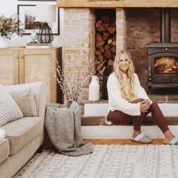 Grey Cream Aztec Scandi Rug - Fable - Ashbee - 60cm x 110cm