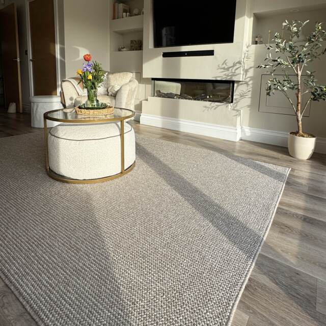 Beige Wool Style Rug - Tala - Bouclair - 80cm x 150cm